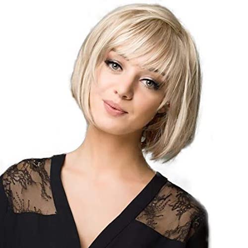 Kurze blonde Perücke