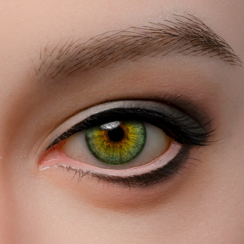 Grüne Augen für Sexpuppen